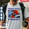 Nice Freshly Baked Chicken Oil Painting Vintage Shirt