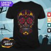 Dia De Muertos Day Of The Dead Sugar Skull Dark Shirt
