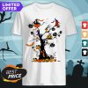 The Halloween Day Pumpkin Skull Ghost Cat Shirt