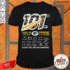 101 Years Of Green Bay Packers 1919 2020 Players Signatures Thank You For The Memories Shirt
