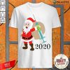 Santa 2020 Delivering Vaccine Shirt-Design By Palacetee.com