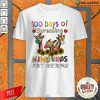 100th Day Of Of Spreading Kindness Not Germs Shirt-Design By Palacetee.com