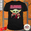 Baby Yoda Alabama Crimson Tide Shirt