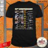 Pittsburgh Steelers Football 88th Anniversary Thank You For The Memories Signatures Shirt-Design By Palacetee.com