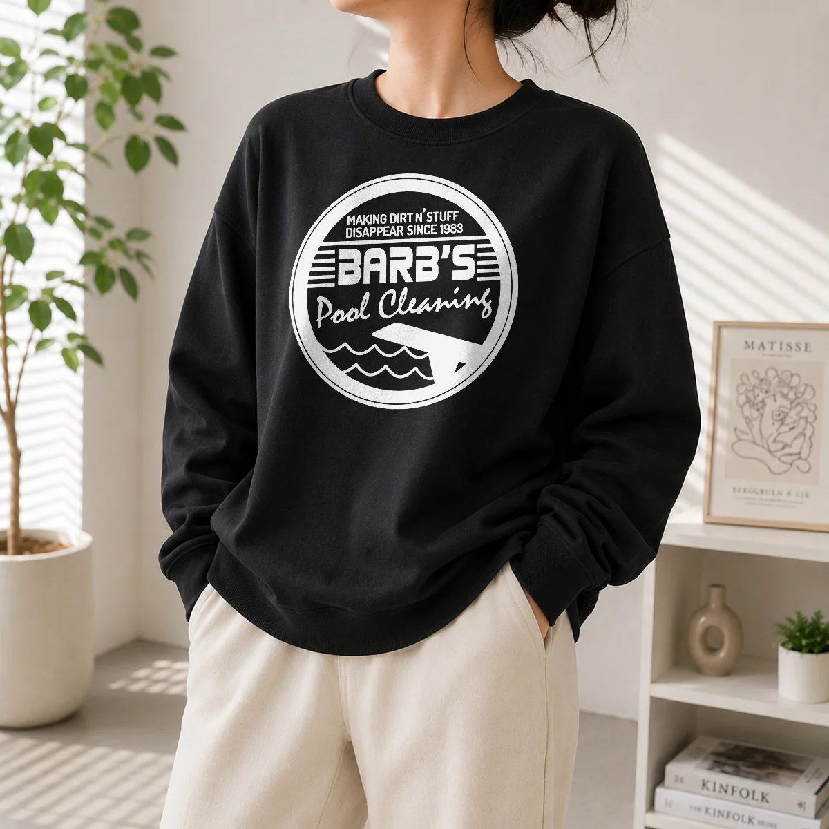 Awesome Barb'S Pool Cleaning Since 1983 Sweater