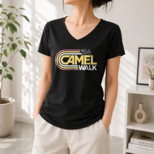 Awesome Vintage '84 Camel Walk 1984 Retro V-Neck Shirt