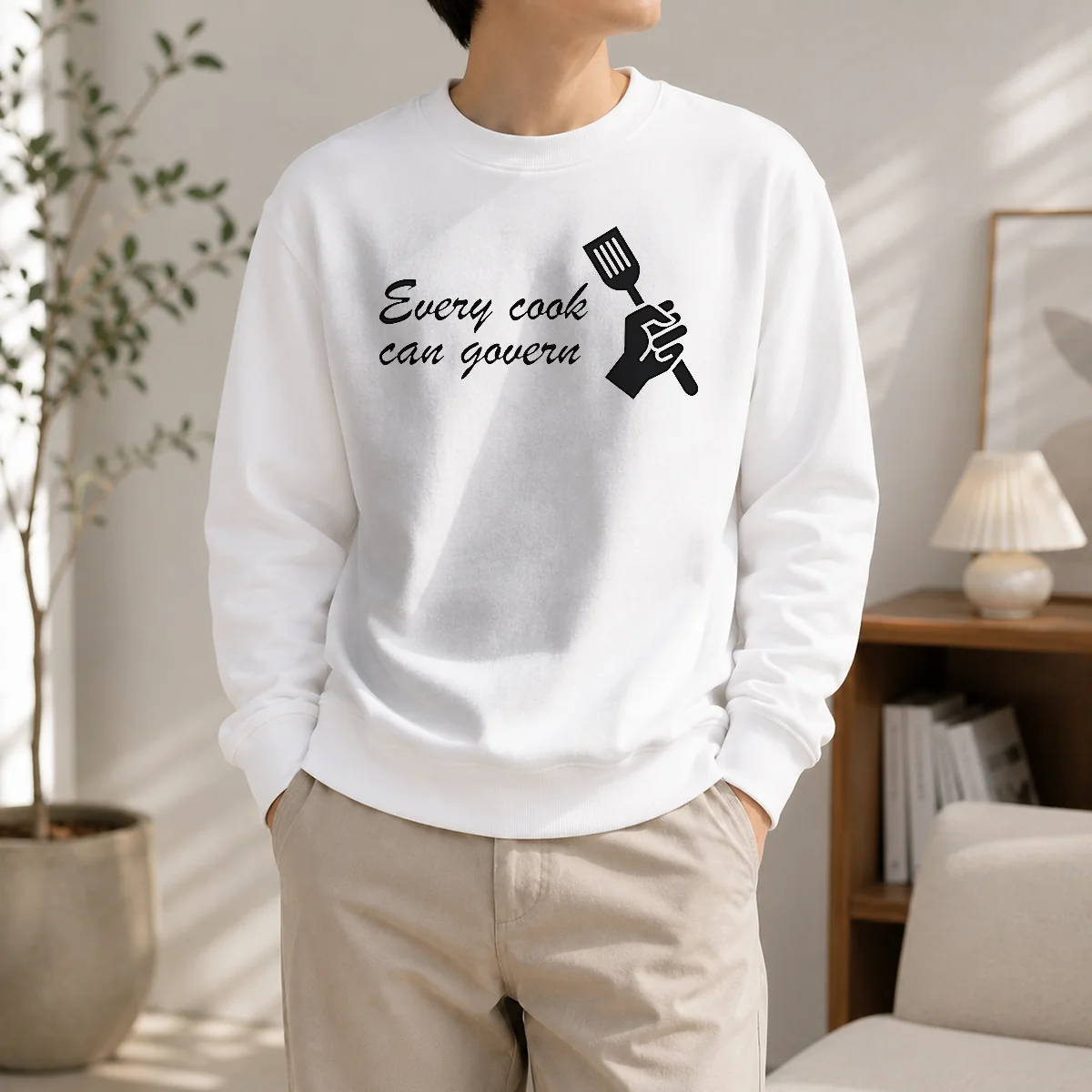 Funny Every Cook Can Govern Cooking Chef Political Sweater