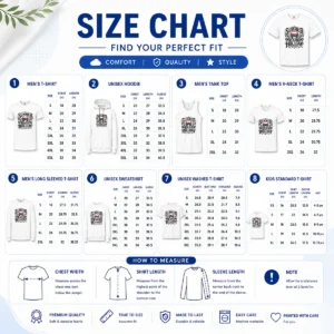 Size chart for Hot Gothic Skull Sunglasses Summer Bank Holiday with measurements in inches and cm to help choose the right fit
