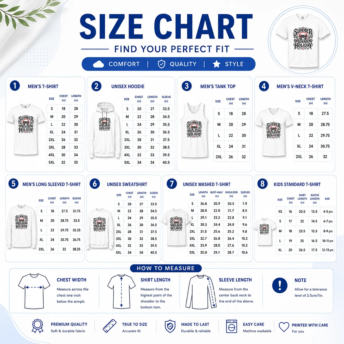 Hot Gothic Skull Sunglasses Summer Bank Holiday Size Chart Size chart for Hot Gothic Skull Sunglasses Summer Bank Holiday with measurements in inches and cm to help choose the right fit