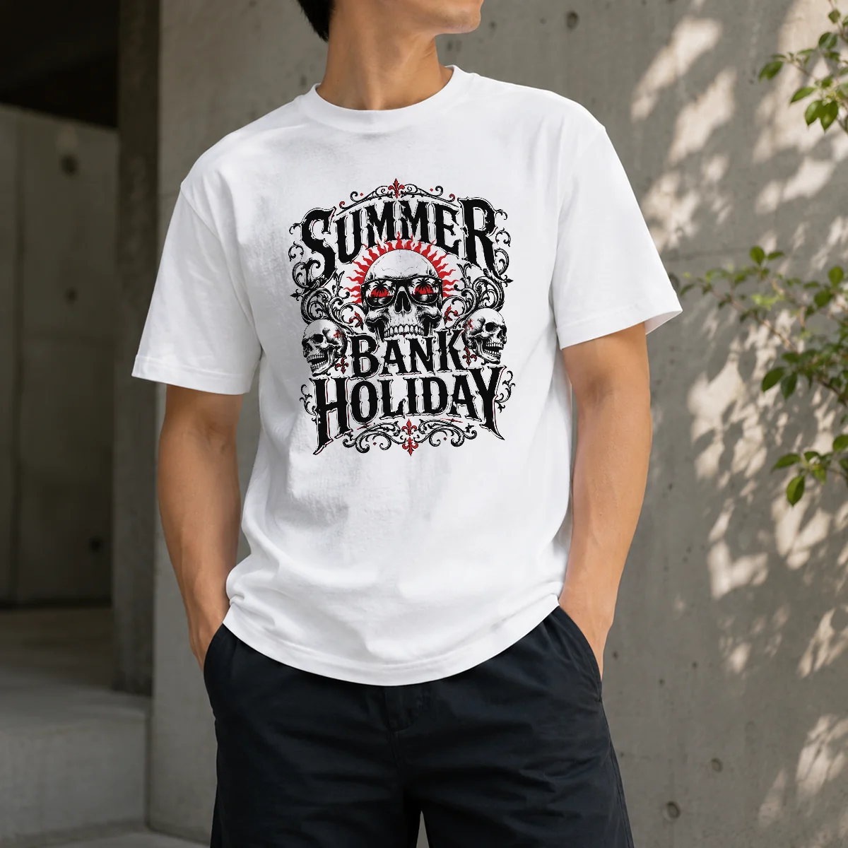 Hot Gothic Skull Sunglasses Summer Bank Shirt Hot Gothic Skull Sunglasses Summer Bank Shirt