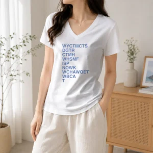 Nice Top When You Come To Me Come To Stay Don'T Get Too Real Come To My House V-Neck Shirt
