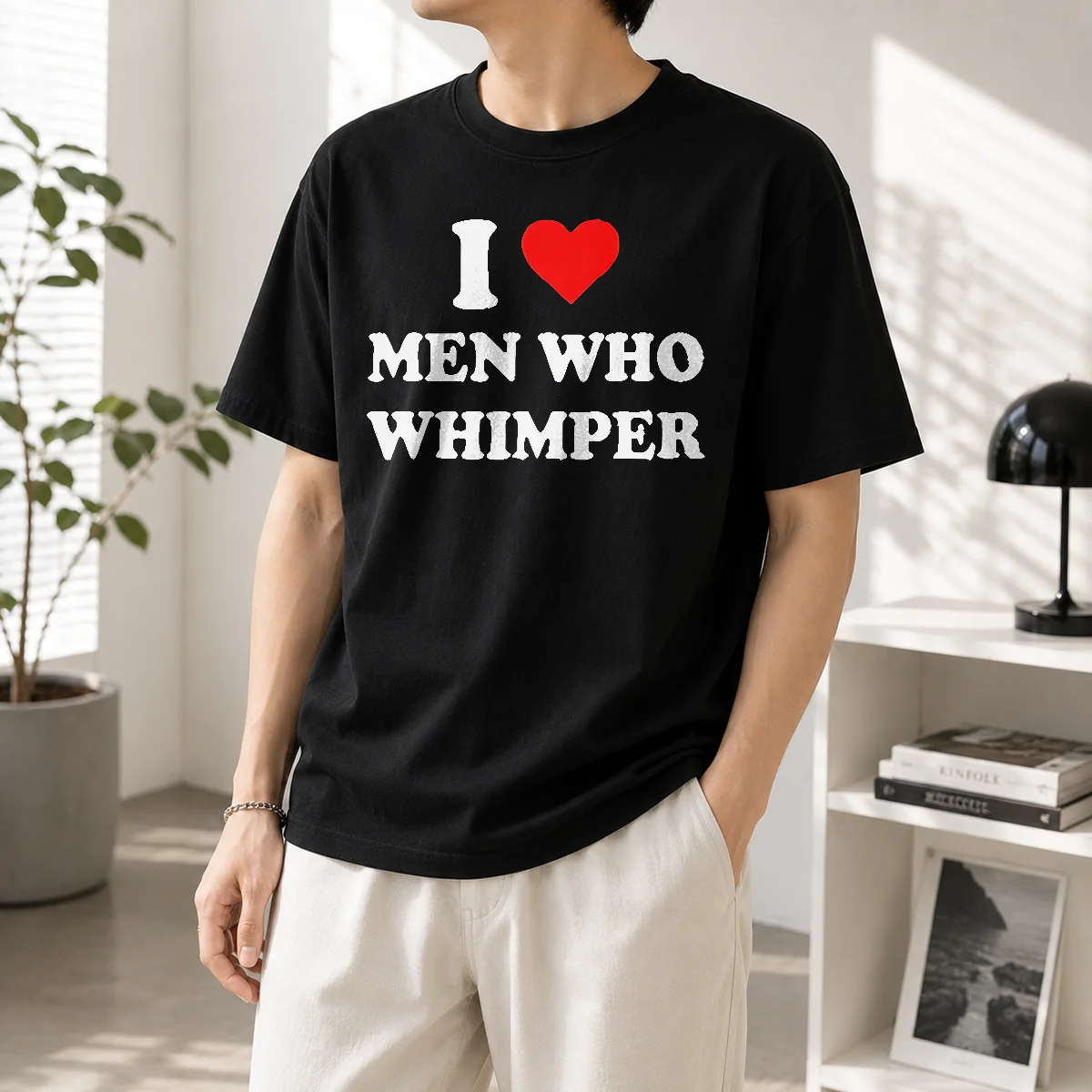 Original I Love Men WHO Whimper Shirt Original I Love Men WHO Whimper Shirt