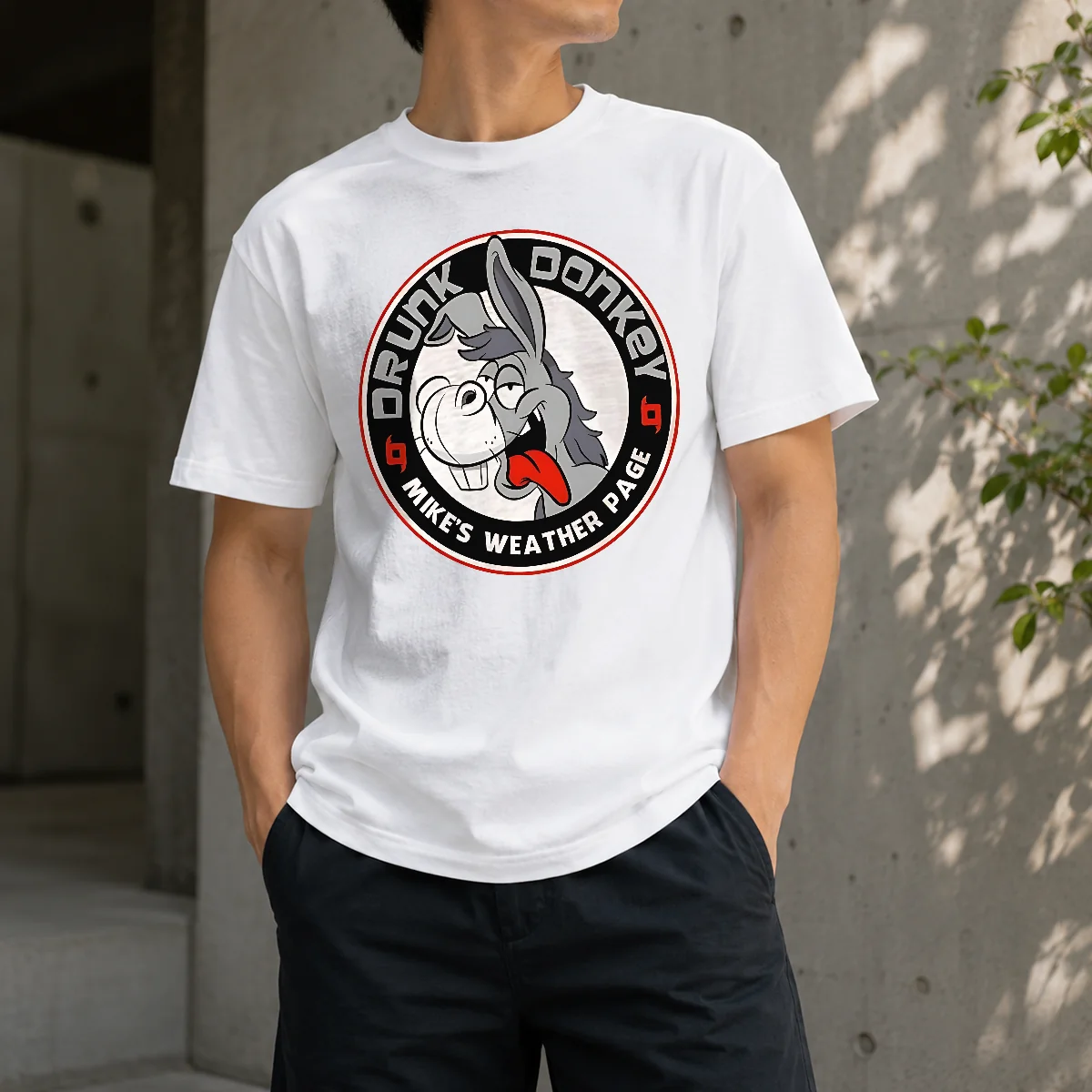 Premium Drunk Donkey Mike'S Weather Page Shirt Premium Drunk Donkey Mike'S Weather Page Shirt